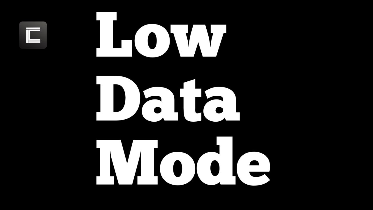 آموزش چگونگی استفاده از قابلیت Low Data Mode در آیفون آیکلاریفاید
