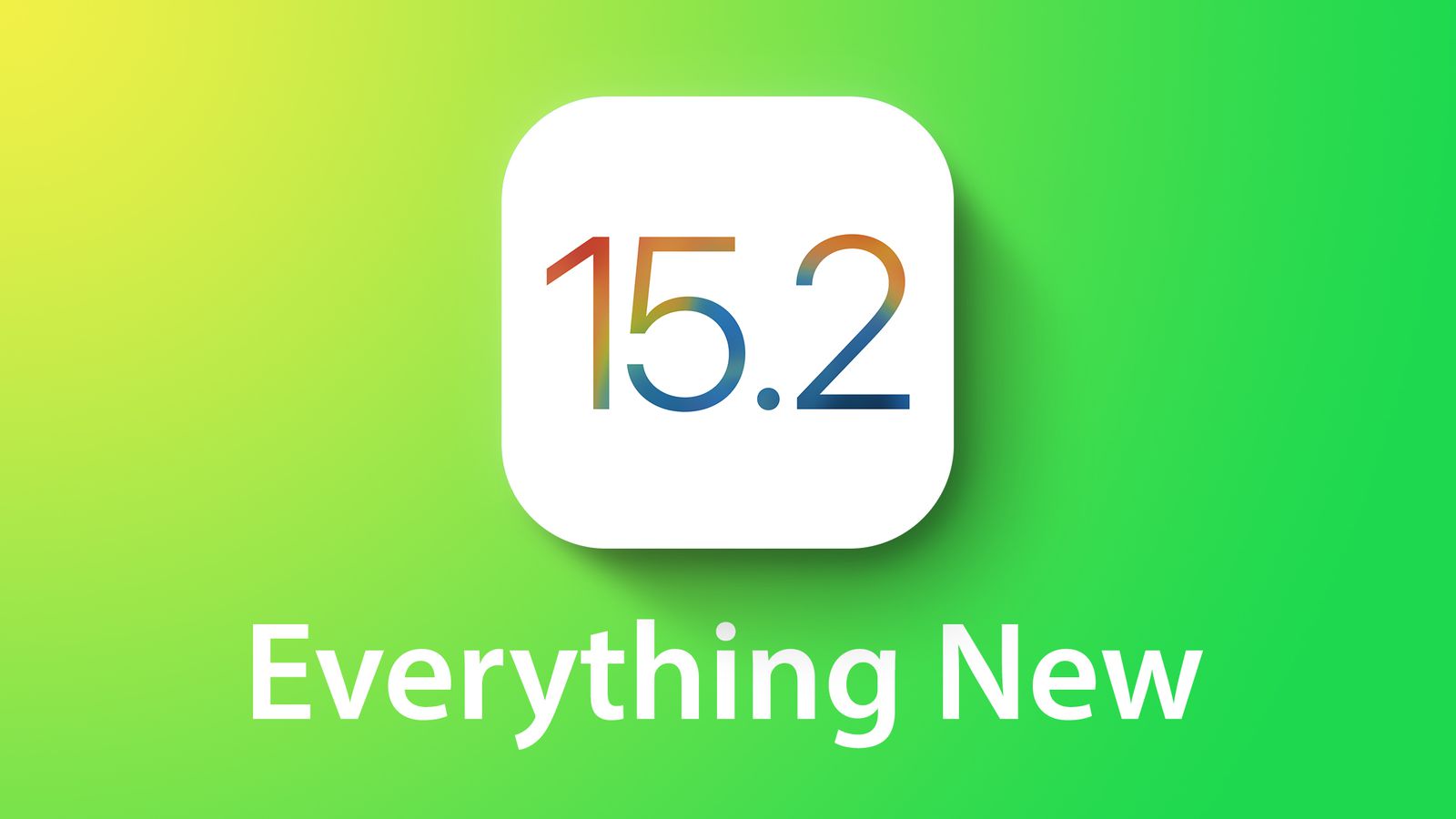 اولین بتای سیستم عامل iOS 15.2 عرضه شد