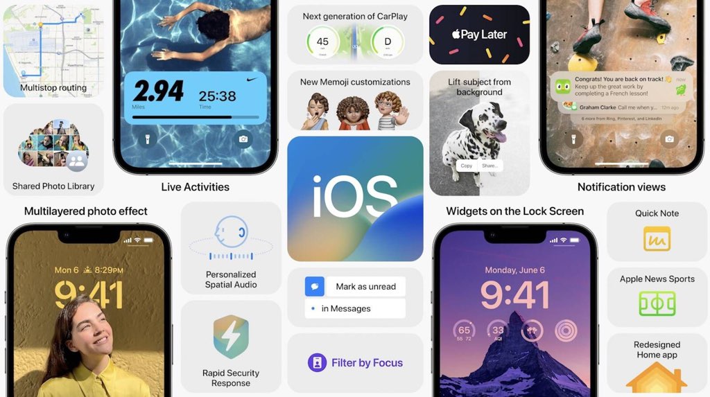 iOS 16 برای چه گوشی هایی میاد