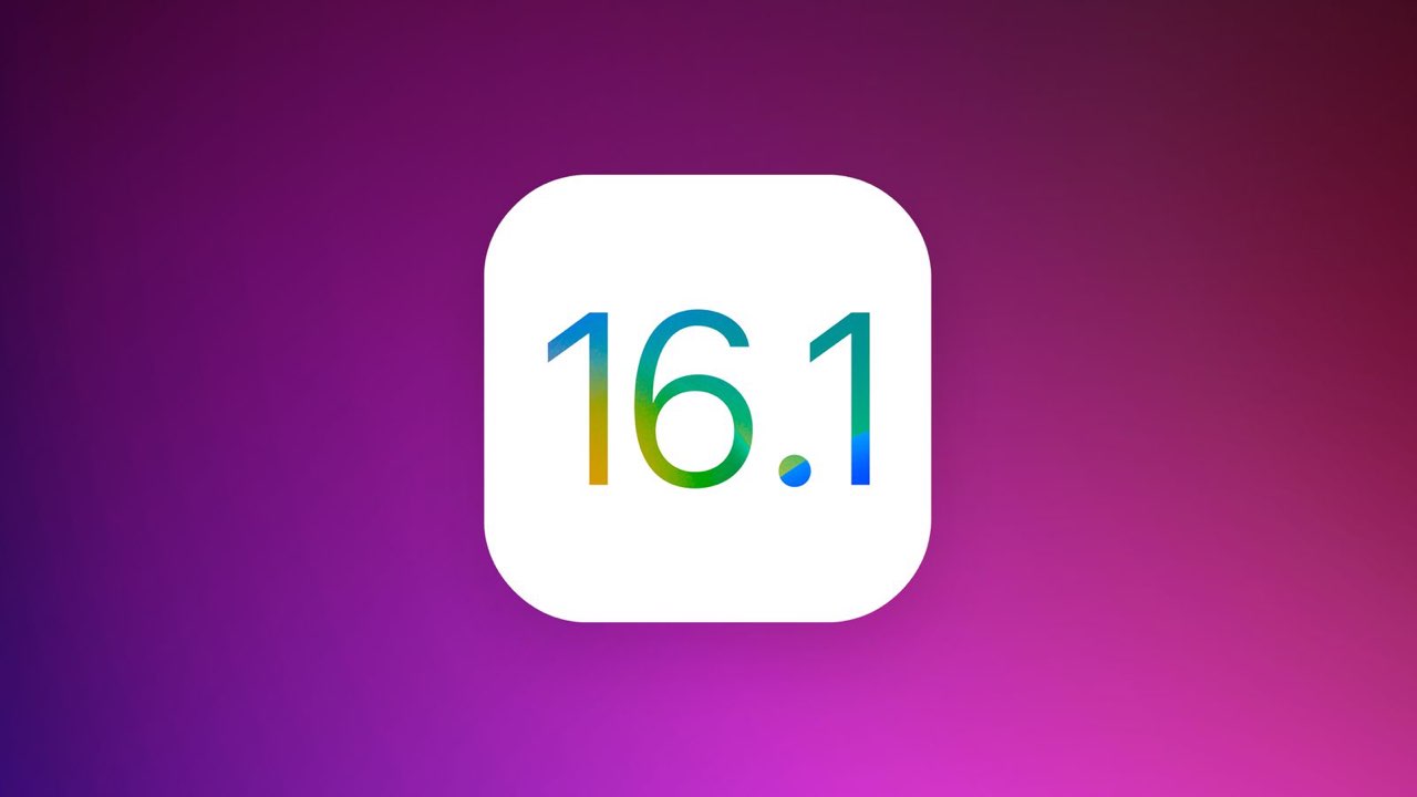 سیستم عامل iOS 16.1